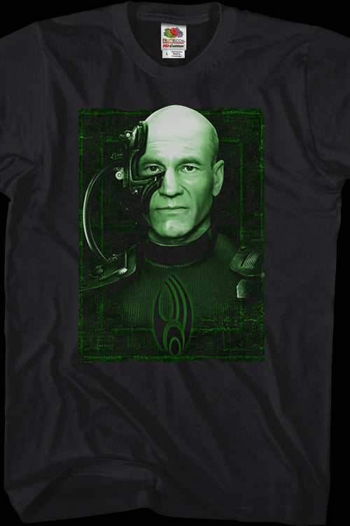 Picard Borg Star Trek The Next Generation T-Shirtmain product image