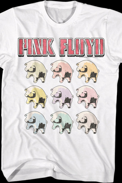 Pig Balloons Collage Pink Floyd T-Shirtmain product image