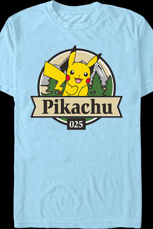 Pikachu Banner Pokemon T-Shirtmain product image