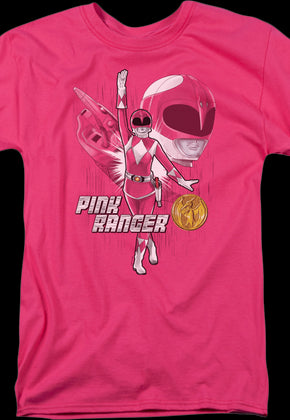 Pink Ranger Mighty Morphin Power Rangers T-Shirt