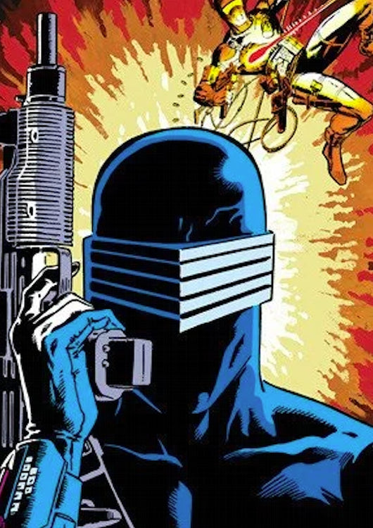 Pit-Fall GI Joe Framed Poster - main product image