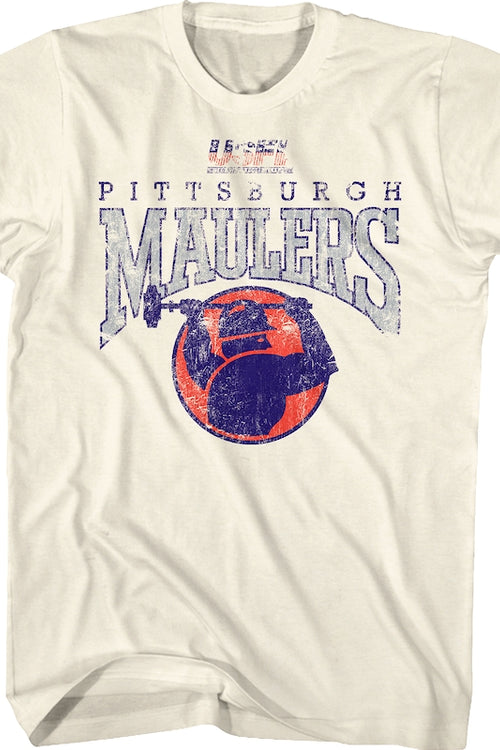 Natural Pittsburgh Maulers USFL T-Shirtmain product image