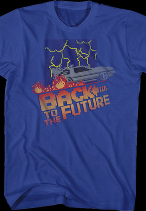 Pixel Back To The Future Shirt