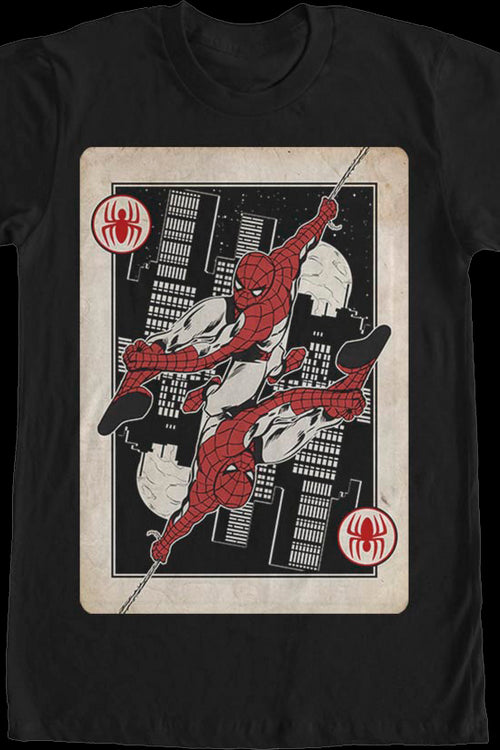 Playing Card Spider-Man T-Shirtmain product image