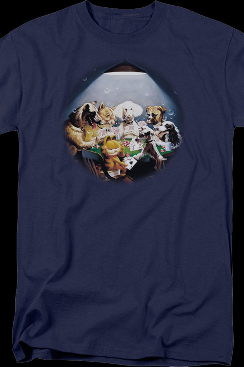 Playing Poker Garfield T-Shirtmain product image