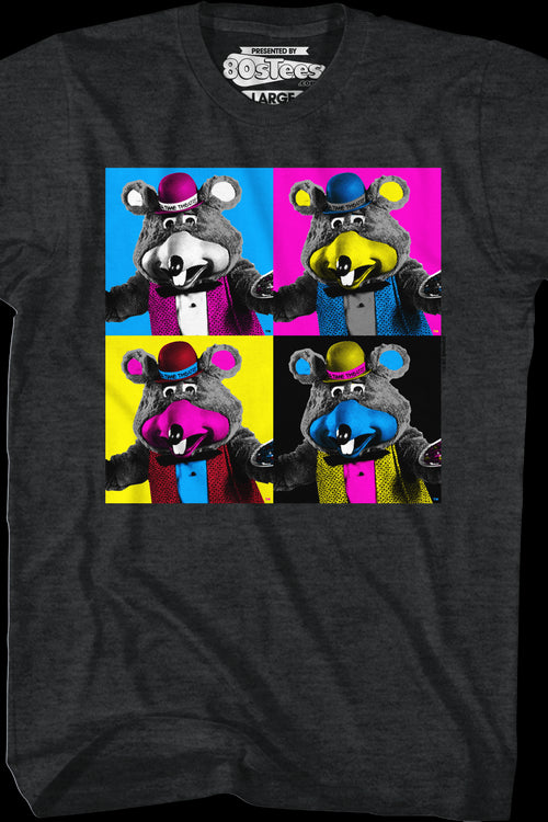 Pop Art Chuck E. Cheese T-Shirtmain product image