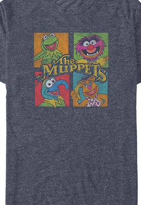 Blue Pop Art Muppets T-Shirt