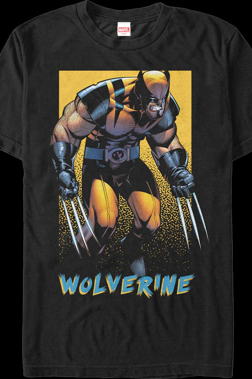 X-Men Wolverine Poster Marvel Comics T-Shirtmain product image