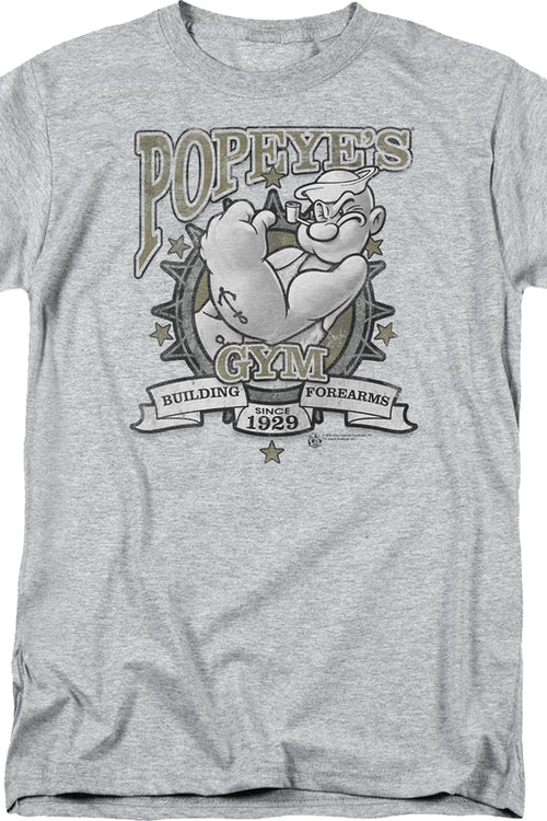 Popeye's Gym T-Shirt - Main Image
