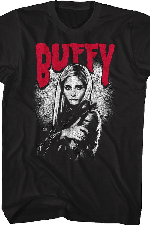 Posing Buffy The Vampire Slayer T-Shirtmain product image