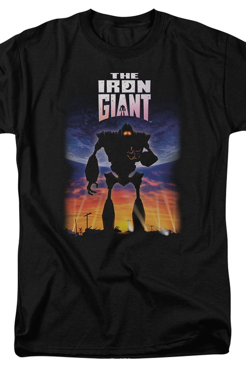 Black Poster Artwork Iron Giant T-Shirtmain product image