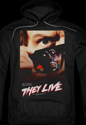 Poster They Live Hoodie