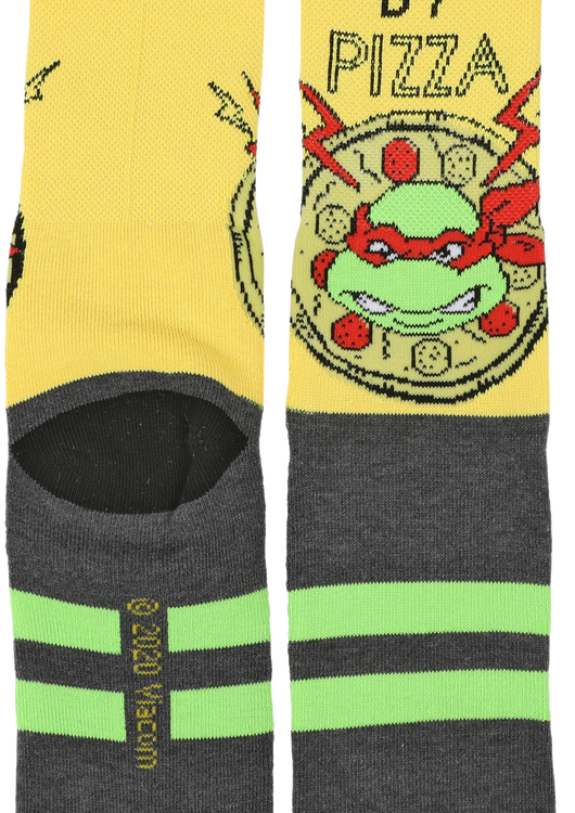 Powered By Pizza Teenage Mutant Ninja Turtles Socks - main product image