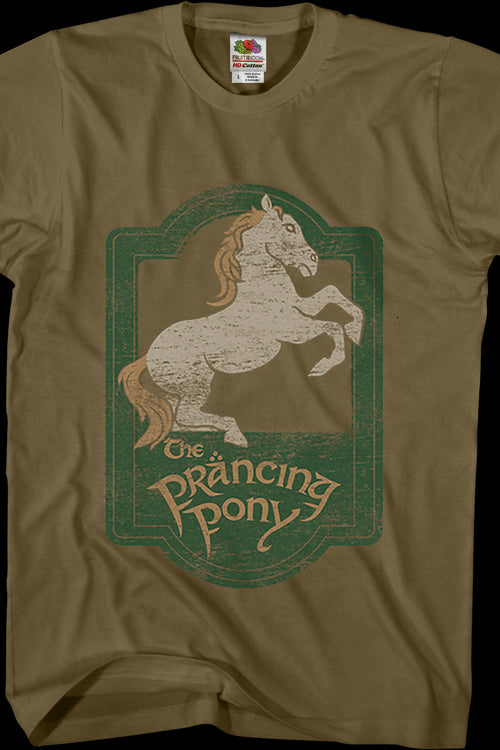 Prancing Pony Lord of the Rings T-Shirtmain product image