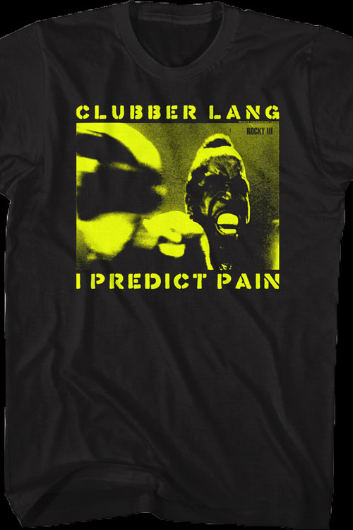 Predict Pain Rocky T-Shirtmain product image