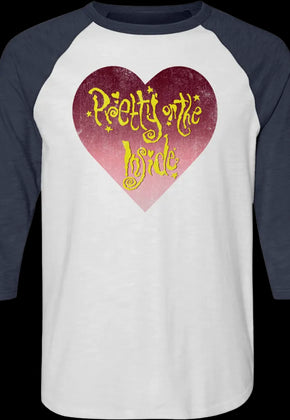 Pretty on the Inside Hole Raglan Baseball Shirt