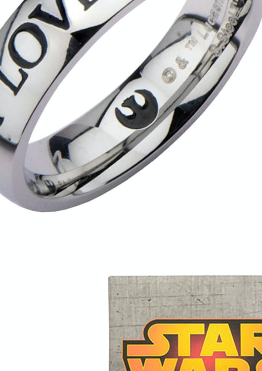 Princess Leia I Love You Ring - main product image