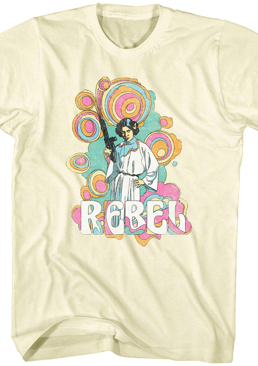 Princess Leia Rebel Star Wars T-Shirt - main product image