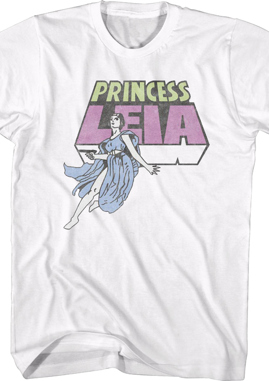 Princess Leia Sketch Star Wars T-Shirt - main product image