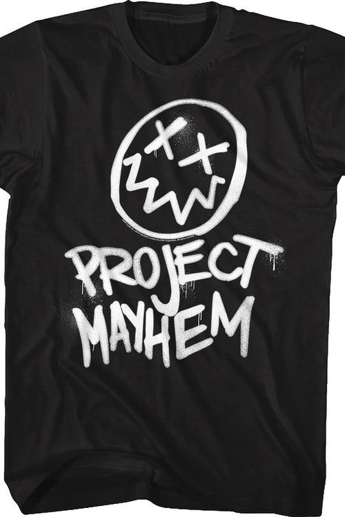 Project Mayhem Graffiti Fight Club T-Shirtmain product image
