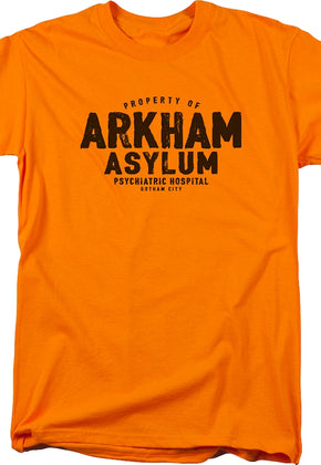 Property Of Arkham Asylum DC Comics T-Shirt