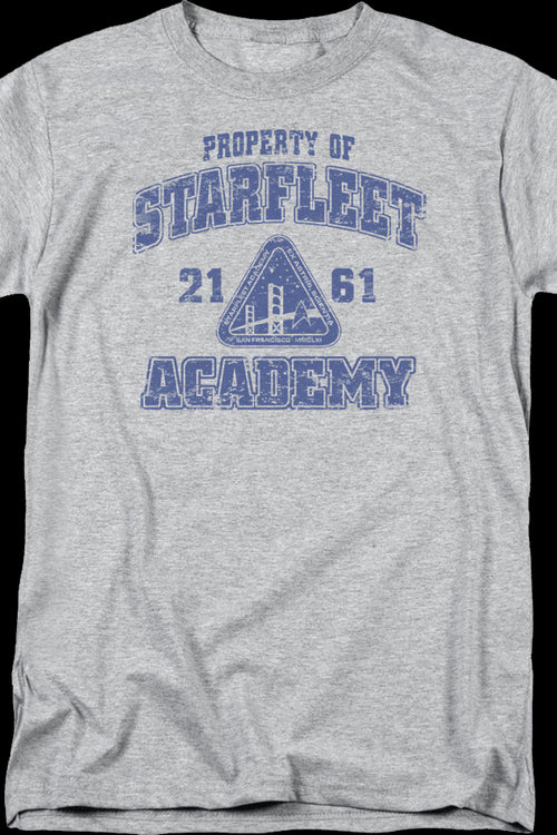 Property Of Starfleet Academy Star Trek T-Shirtmain product image