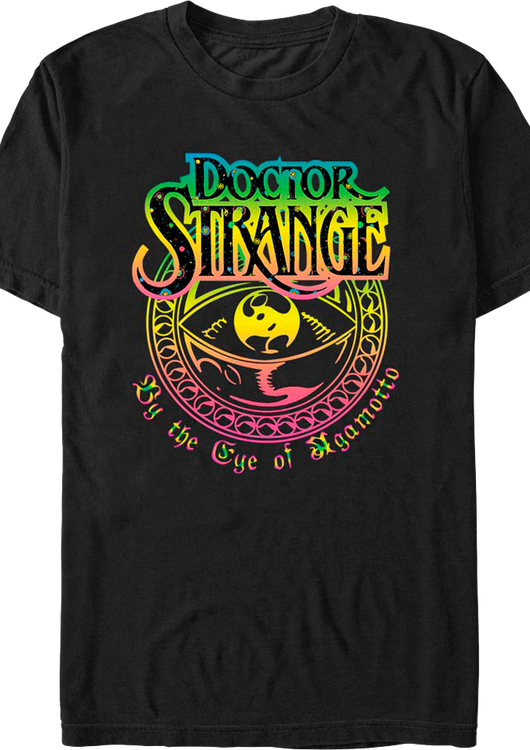 Psychedelic Eye of Agamotto Doctor Strange Marvel Comics T-Shirt - main product image