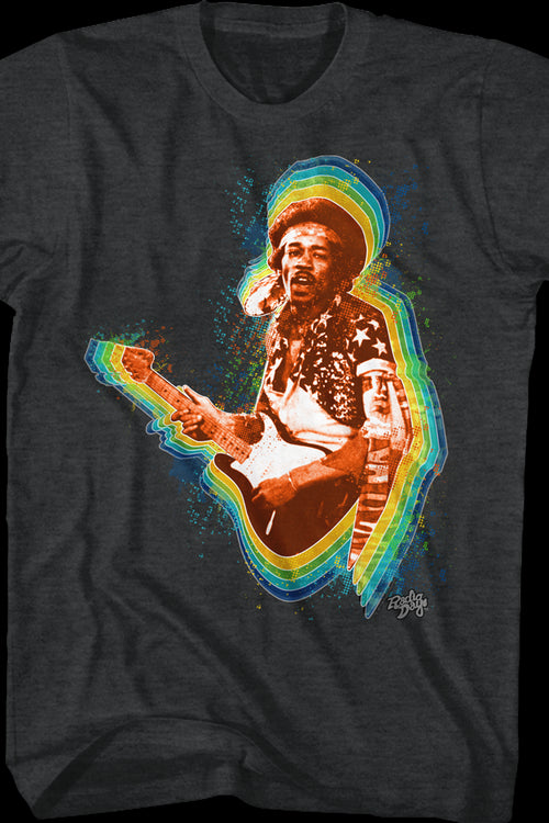 AC Psychedelic Jimi Hendrix T-Shirtmain product image
