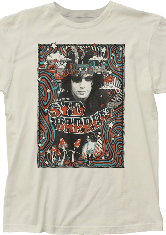 Psychedelic Poster Syd Barrett T-Shirt - main product image