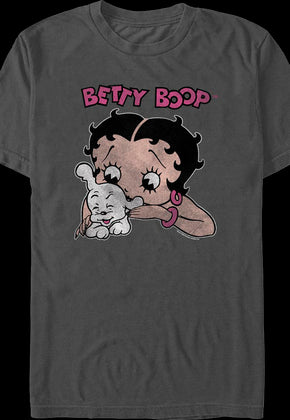 Pudgy And Betty Boop T-Shirt