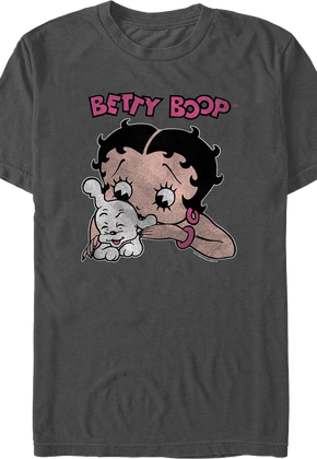 Pudgy And Betty Boop T-Shirt