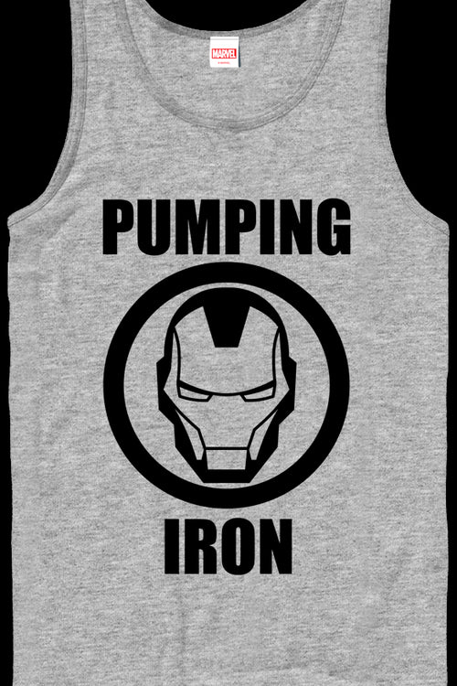 Pumping Iron Marvel Comics Iron Man Tank Topmain product image