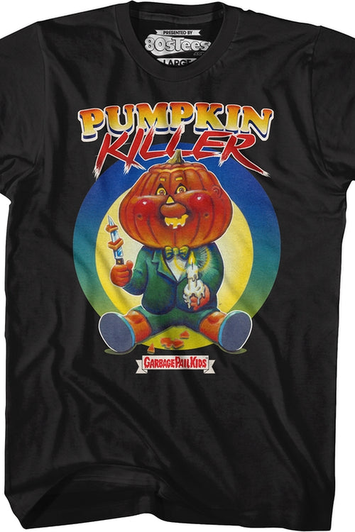 Pumpkin Killer Garbage Pail Kids T-Shirtmain product image