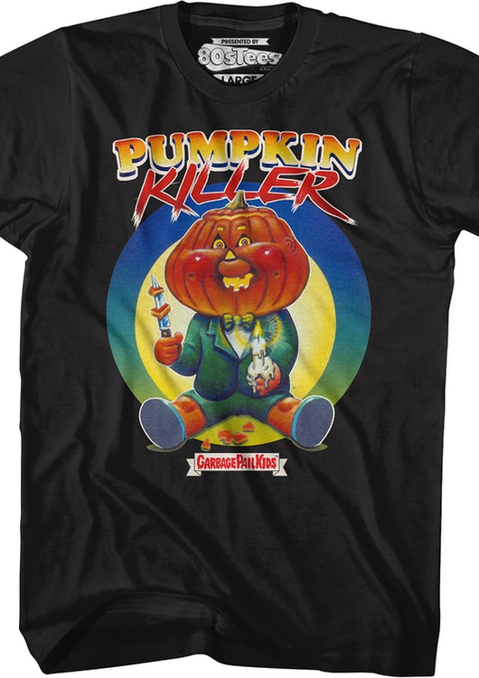 Pumpkin Killer Garbage Pail Kids T-Shirt - main product image