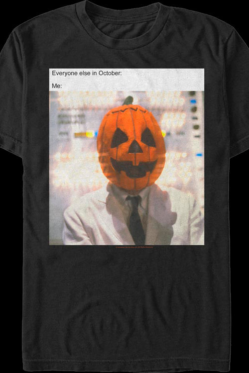 Jack-o'-Lantern Mask Meme Halloween III T-Shirtmain product image