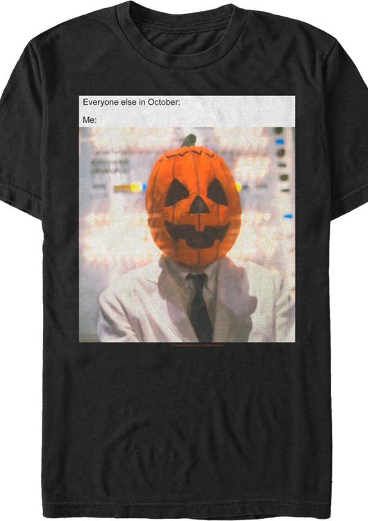 Jack-o'-Lantern Mask Meme Halloween III T-Shirt - main product image