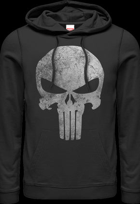 Punisher Logo Marvel Comics Hoodie