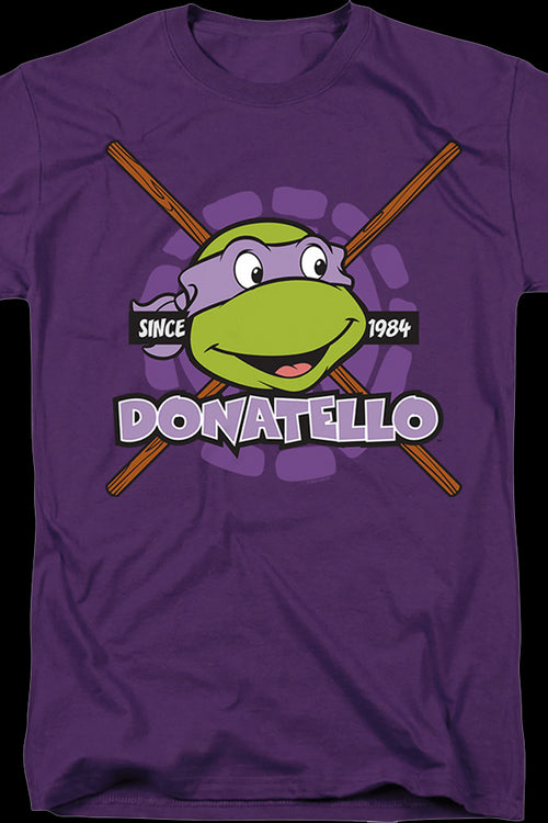 Purple Donatello Since 1984 Teenage Mutant Ninja Turtles T-Shirtmain product image