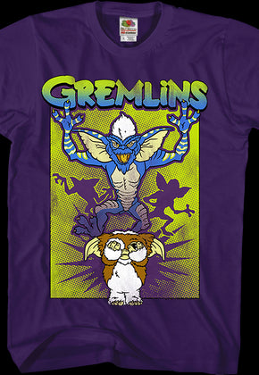 Purple Gizmo's Nightmare Gremlins T-Shirt