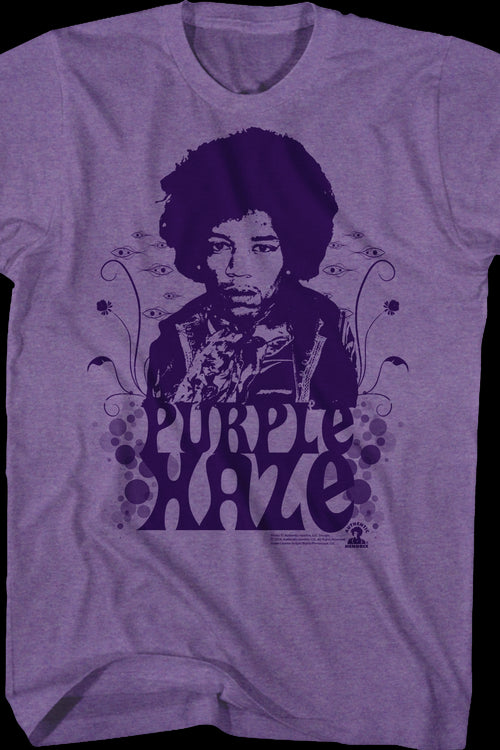 Jimi hendrix purple haze shirt cheap