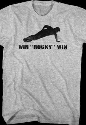 Pushup Win Rocky Win T-Shirt