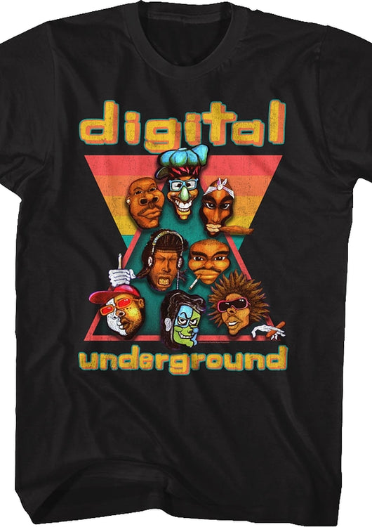 Pyramid Digital Underground T-Shirt - main product image