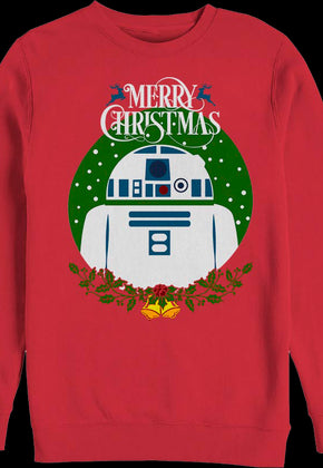 R2-D2 Merry Christmas Star Wars Sweatshirt