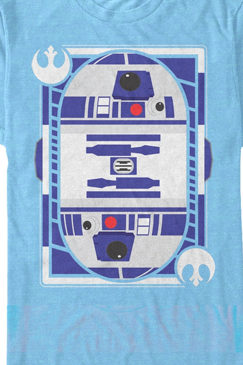 R2-D2 Playing Card Star Wars T-Shirtmain product image