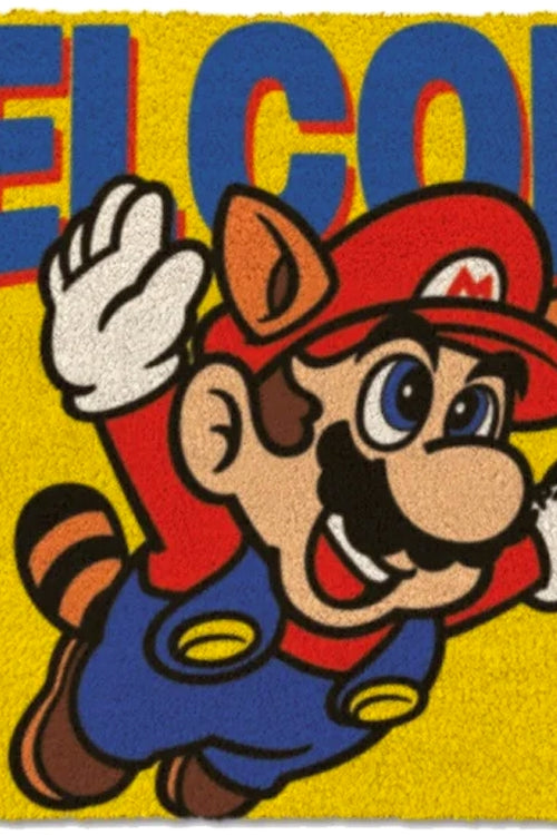 Raccoon Super Mario Bros. Welcome Matmain product image