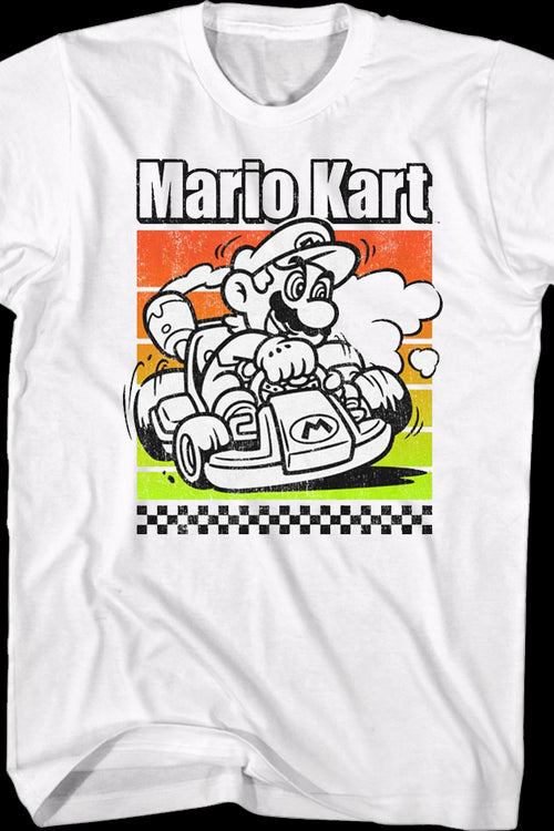 Race Track Mario Kart T-Shirtmain product image