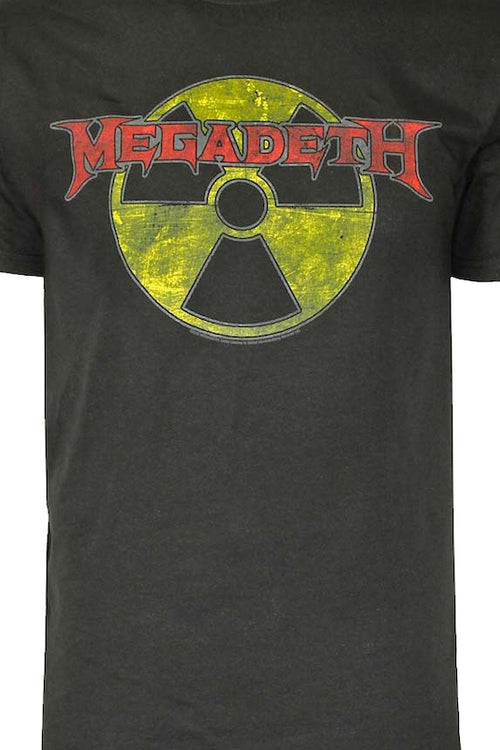 Radioactive Logo Megadeth T-Shirtmain product image