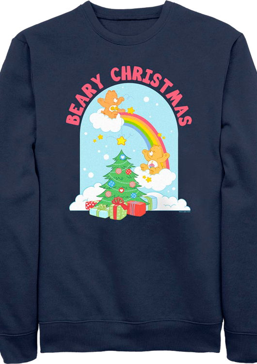Rainbow Beary Christmas Care Bears Sweatshirt - main product image
