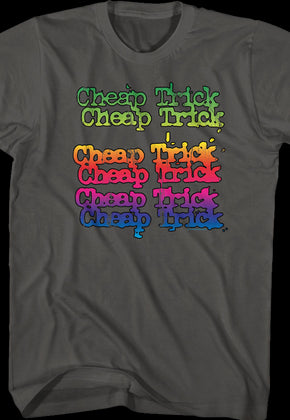 Rainbow Logo Cheap Trick T-Shirt