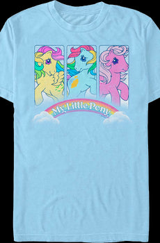 Rainbow Panels Little Pony T-Shirt